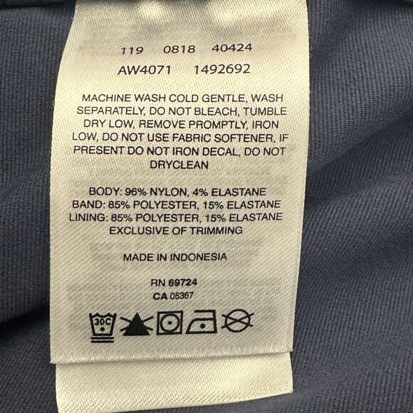 Columbia Anytime Casual Skort Womens 1X Navy Blue Omni-Shield Pockets Athleisure - Picture 7 of 7